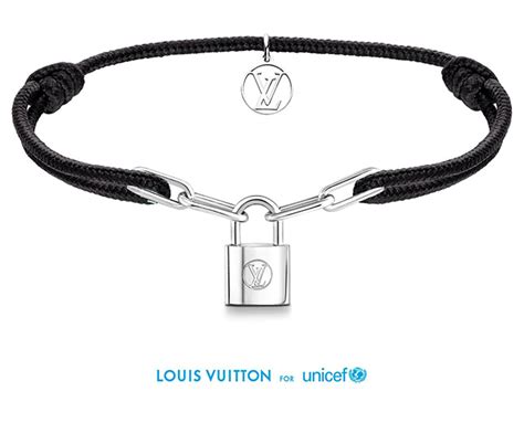 lv silver locket unicef silver bracelet|louis vuitton silver lockit.